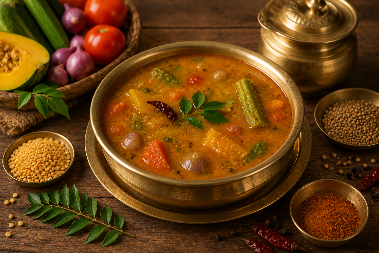 Sambar — Karnataka daily staple